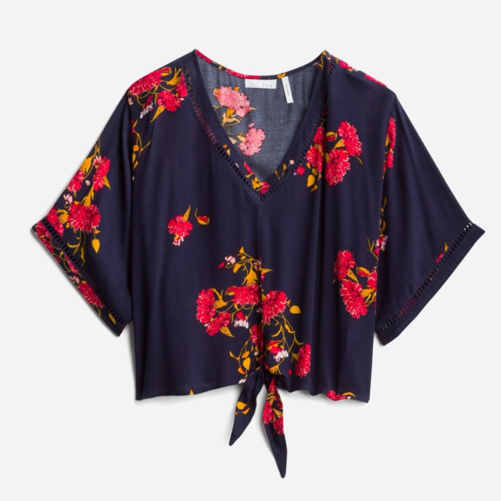 Tie Front Top